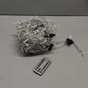 Ollny Blue Christmas Lights Waterproof, 400LED 131FT String Lights with Remote 3 Timer, Plug in 8 Modes Fairy Light for House Xmas Tree Bedroom Indoor Outside Decorations