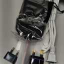 Small Barrel Mini Thin Curling Iron for Short Hair Dual Voltage with European UK Plug Adapter 3/8 Inch Travel Size Curling Iron to Tight Corkscrew Curls with 30S Fast Heating, 5 Temps for Global