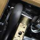 Kwikset Tustin Interior Privacy Door Handle with Lock, Door Lever For Bathroom and Bedroom, Matte Black Reversible Keyless Turn Lock, with Microban Protection (Privacy (Pack of 1))