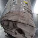 WARMDERN Duvet Cover Set King Size, 3pcs Washed Microfiber Beige Bedding Set, Soft Breathable Striped Textured Seersucker Duvet Cover with Zipper Closure & Corner Ties(Khaki , King)