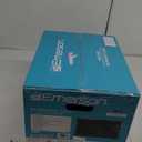 Emerson MW7302B Compact Countertop Microwave Oven with Touch Control, LED Display, 700W, 10 Power Levels, 6 Auto Menus, Glass Turntable and Child Safe Lock, 0.7 Cu., Ft. Black