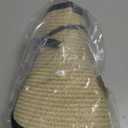 Women's Sun Visor Hats Wide Brim Straw Beach Hat Ponytail Hats for Women Foldable Floppy (1pack-beige2)