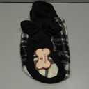 PUPTECK Dog Hoodie Puppy Sweatshirt Warm Dog Sweater Winter Clothes Cold Weather Coats for Small Medium Large Dogs, Black, XS