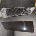 Rear Fog Lamp Cover Sticker Compatible for Lexus GX 2014-2023 ABS Black Car External Accessories