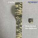 Camo Tape Camouflage Tape No Residue, Non-Reflective 2" by 30Yard with Various Camo Patents