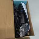 158GPH Small Aquarium Filter, UV Sterilizer for Aquarium for 10-45 Gallon Tank, Internal Pump for Turtle Betta Fish Tank Filter Silent 4-in-1 Green Killing Machine with Fish Tank Filters Deodorization (Black)