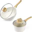 GiPP Nonstick Deep Frying Pan Bundle with Saucepan