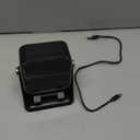 Wireless Induction Speaker 5-in-1 Bluetooth Speaker with Phone Stand,Stereo Sound, 3500mAh Rechargeable, 8 RGB Ambient Light, 360 Adjustable Holder for iPhone/Android/iPad,Gifts for Men Women (Black)