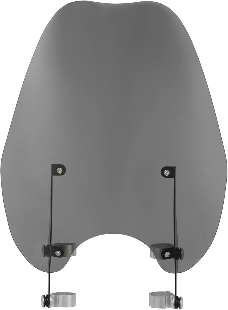 SLMOTO Smoke Windscreen Windshield w/Mount Fit For Harley Low Rider FXLR 18-2020 2019 49mm Mount Clamp