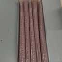 10 Inch Dusty Rose Taper Candles for Home Decoration, 10 Pack Unscented Candlesticks for Dinner Wedding Party, Smokeless and Dripless Candle Sticks