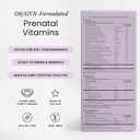 Perelel 1st Trimester Prenatal Pack, Multivitamin with Folate, Vitamin D, Omega 3, Iron & Ginger, Nutritional Support for Early Pregnancy, Soy & Gluten Free, Non GMO, 30 Daily Pill Packs