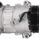 NewYall 2.4L Air Conditioner A/C Compressor with Clutch for Chrysler 200 2015-2017 Jeep Cherokee 2014-2022