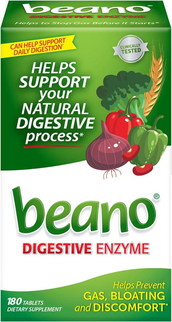Beano Ultra 800 Food Enzyme - 180 Tablets (EXP 10/01/26)