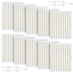 Sabary 10 Pcs CMYK Lithophane LED Backlight Board Kit Compatible with Bambu Lab P1/x1/a1 Multiple Models 3D Printer Light Photo Model DIY Board with USB Cable Upgraded Beads 5v Type-c Powered