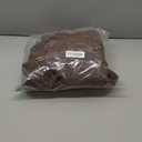 QINSEN Women's Medium Waist Cargo Pants for Casual Elastic Pocket Fleece Sweatpants (Brown, L)