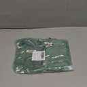 3Pcs Corduroy Cosmetic Bag, Cosmetic Bags for Women, Mini Makeup Bags with Zipper, Corduroy Fashion Portable Makeup Pouch for Travel Toiletry Girls Gift,Green