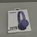 Sony WH-CH520 Wireless Headphones Bluetooth On-Ear Headset with Microphone and up to 50 Hours Battery Life with Quick Charging, Blue