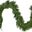 Christmas Cedar Garlands, Artificial Pine Cypress Greenery Garland, Christmas Decorations Holiday Indoor Outdoor Decor Winter Garland, 6FT