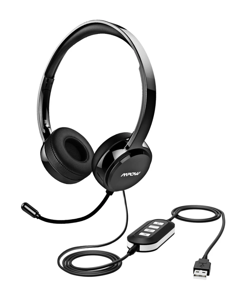 Mpow 071 3.5mm& USB Headset with Microphone