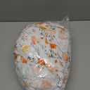 JSD Tulip Floral Sheet Set Queen Size, 4 Piece Spring Printed Microfiber Bed Sheets Deep Pocket