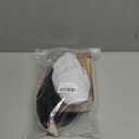 quickwig 14 inch Black Short Bob Wigs Straight Hair Wig Side Part Bowl Cut Cosplay Wig Heat Resistant Natural Looking Synthetic Full Wigs for Women(Natural Black)