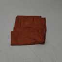 Thanksgiving Napkins Set of 4, 18x18 Inch Waterproof Autumn Pumpkin Mushroom Jacquard Table Cloth, Damask Fabric Table Covers for Harvest Parties, and Fall Decor, Terracotta