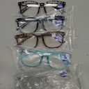 CCVOO Reading Glasses for Women/Men, Eyeglasses, Blue Light Readers for Women/Men, Computer Eye Glasses, Cheaters (*C1 Mix), +1.0 