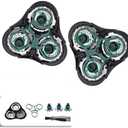 RQ11 Replacement Head for Philips Norelco SensoTouch 2D Shaver RQ11/52 1150X 1160X 1170X 1180X Series, 2 pack