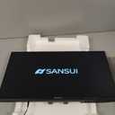 SANSUI Computer Monitor 24 inch Eye Care FHD 1080P Display HDMI,VGA Ports with 178° Viewing Angle/Frame-Less/Tilt/VESA Compatible for Office and Home