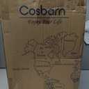 Cosbarn Carry On Luggage 22x14x9 Airline Approved, 20 Inch Carry on Suitcases with Wheels, ABS Lightweight Carry-on Luggage, Travel Suitcase Set with Wheels and TSA Lock