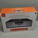 iLive Electronics Bluetooth Home Music System with CD Player, Built in Stereo Speakers, Includes Remote, Black (IHB340B)
