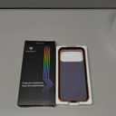 Magnetic for iPhone 17 Pro Max Case, [Metal Frame Grip] Fit for MagSafe [Military-Grade Protection] with Shockproof Anti-Lining Slim Cover for iPhone 17 Pro Max Phone Case,Orange