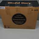 Blissful Diary Baby Play Gym & Activity Mat, Oversize Leaf Shaped Baby Play Mat w 6 Detachable Toys, Tummy Time Mat Promote Motor Skills & Sensory Development Mat, Newborn Infant Baby Essentials Gift