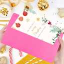 100 Pack Rose #10 Business Envelopes, Standard Envelopes Self Seal, 4 1/8 x 9 1/2 Inch Letter Size Business Mailing Envelopes for Checks Invoices Statements Baby Shower Wedding Birthday