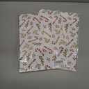 GIOLNIAY Green Christmas Wrapping Paper for Kids Adults  Holiday Gift Wrap Candy Cane with Greenery and Berries on White  4 Jumbo Sheets, 28" x 40" Each (31 sq. ft ttl), Easy to Store, Pack of 2