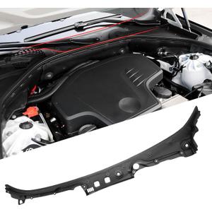 Jaronx Compatible with BMW Windshield Wiper Cowl Replacement 5 Series F10/F11 2010 2011 2012 2013 2014 2015 2016, Wiper Cowl Panel Trim Cover Compatible with BMW F10/F11 51717203124, 5171-7203-124