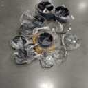 Nuwave Healthy Duralon Blue Ceramic Nonstick Cookware Set, Diamond Infused Scratch-Resistant, PFAS Free, Dishwasher & Oven Safe, Induction Ready & Evenly Heats, Tempered Glass Lids & Stay-Cool Handles