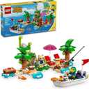 LEGO Animal Crossing Kappns Island Boat Tour, Buildable Video Game Toy for Kids, Includes 2 Minifigures from The Series Marshal and Kapp'n, Animal Crossing Toy for 6 Year Old Boys and Girls, 77048
