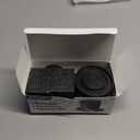 Reusable Pods Kit for Nespresso Vertuo, Refillable Coffee Pods with 100pcs Aluminum Covers Foil Seals Lids for VertuoLine Capsules, Compatible for VertuoPlus Espresso Machine (Pods not included)