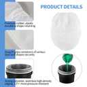 Paint Strainer Bag, 5 Gallon Fine Mesh Paint Filter Bag with Elastic Top Opening, Paint Coating Filter Bag for Paint, Brewing & Gardening (8-Pack)