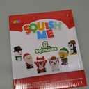 JOYIN 6 PCS Christmas Squeeze Toys Slow Rising, Cute Fidget Toys for Xmas Party Favors, Soft Squeeze Toy Relieve Stress and Anxiety, Christmas Funny Toy for Boys Girls