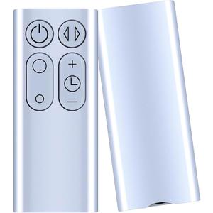 Replacement Fan Remote Control for Dyson Fan AM11 TP00 TP01 (No Battery), (Silver)