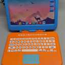 Pretend Play Home Office Set for Kids  Toy Laptop Computer, LCD Writing Tablet, Pop Fidget Calculator, Phone, Headset, Glasses, Coffee Cup & Handbag, Birthday Gifts for Boys Girls Age 3-5-7