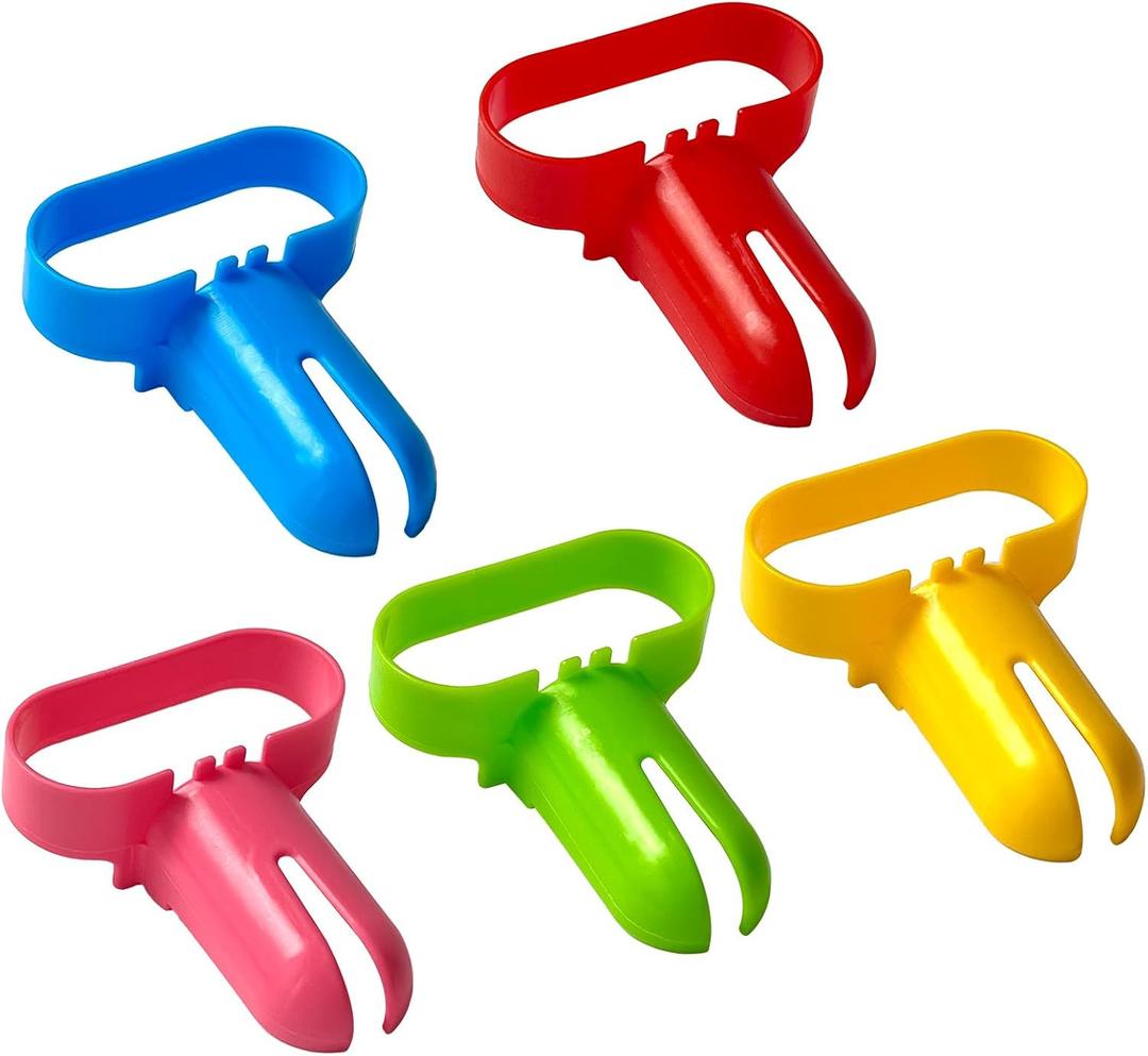 Asltw Balloon Tying Tool 5 Pack, Quick Balloon Knotter for Fast Decorating, Lightweight Knot Tool for Latex and Helium Balloons, Party Balloon Accessories for Arches Garlands and Event Setups