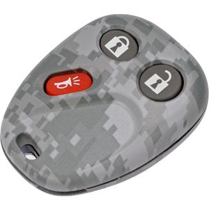 Dorman 13618GYC Keyless Remote Case Compatible with Select Models, Gray Digital Camouflage