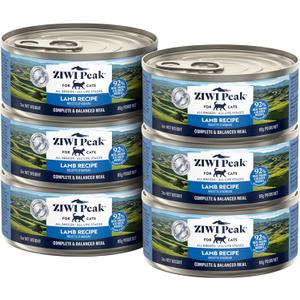 ZIWI Peak Wet Cat Food  All Natural, High Protein, Grain Free, Limited Ingredient, with Superfoods (Lamb, Case of 6, 3oz Cans)
