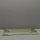 [New Upgraded] WA50R5200AW WA50R5400AV WA50R5400AW WA400PJHDWR Washer Suspension Rods Fit for Sam-sung Washer, Replace DC97-16350C DC97-16350E DC97-05280W DC97-16350U DC97-16350J/S by AMI PARTS