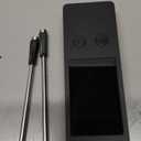 Bluetooth Wireless Meat Thermometer with App, Touch Screen, Audible Alarm, 2 Probes, 800ft Range & Rechargeable Base, Kitchen Food Thermometer for Cooking, BBQ, Smoker | Stocking Stuffers for Men (Black)