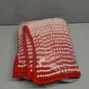 BSICPRO Christmats Bathroom Rug, Bath Mat Rug for Christmats Decorations Non Slip 20 x 32 Inches Water Absorbent Chenille Bathroom Floor Mats Machine Washable (Christmas Red)