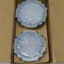 KOMUEE 24 Pieces Glass Food Storage Containers Set,Meal Prep Containers-Stackable Airtight Glass Storage Containers with lids,Freezer, Microwave, Oven Safe,Gray